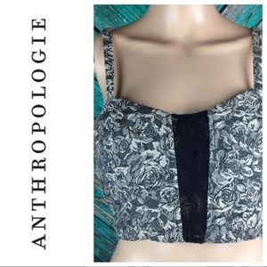 Anthropologie Pins & Needles Crop Top